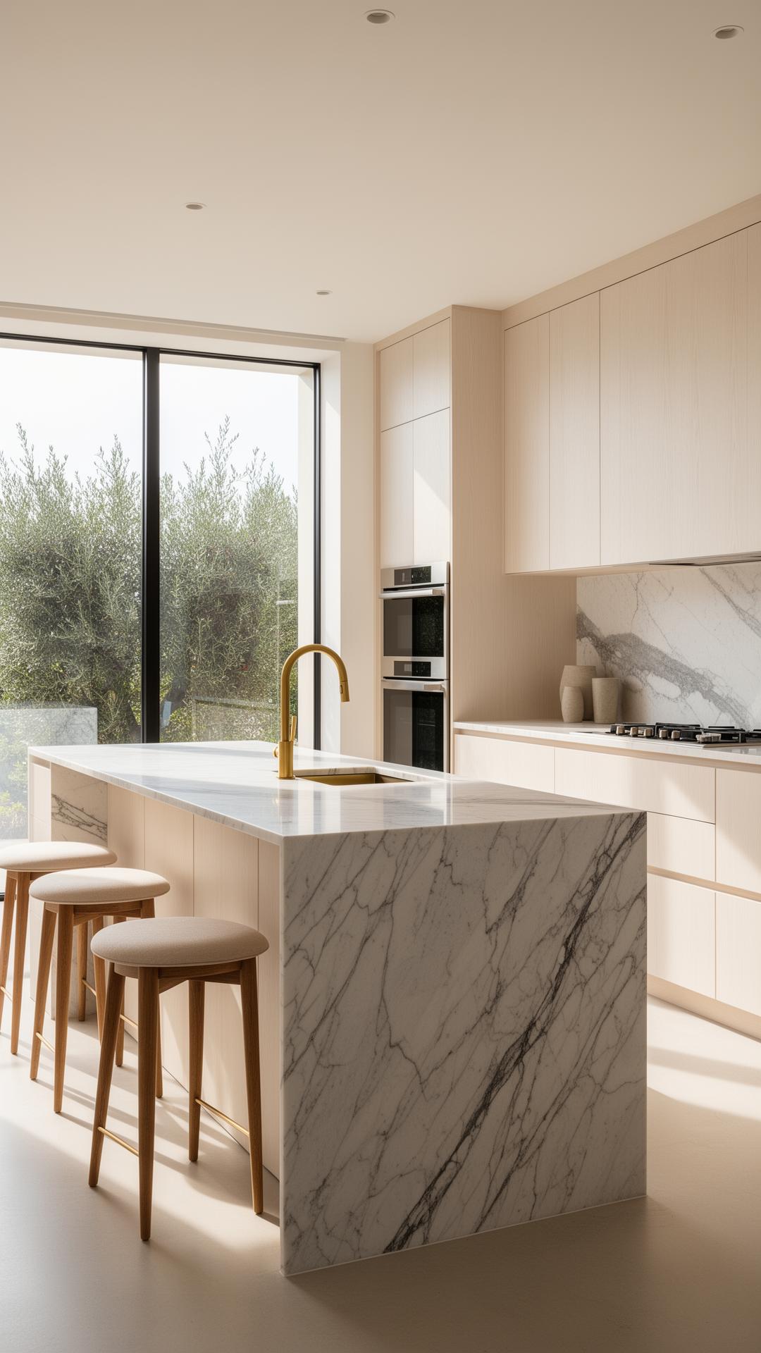 A finished KDB kitchen in Orange County